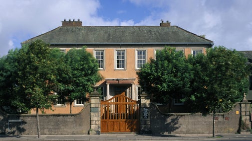 A front view of Wordsworth House, Lake District